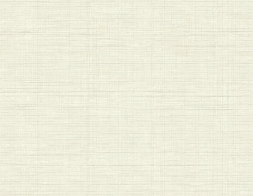 Brewster Alix Ivory Twill Wallpaper
