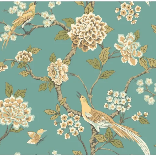 York Ashford Toiles Fanciful Wallpaper (AF1901_B12)