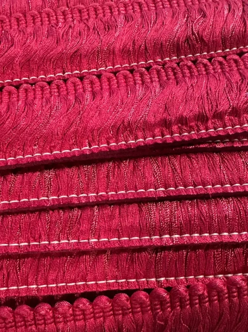 Stock/Belagio BF4018 42 Hot Fuchsia Pink 2 inch Belagio Brush Fringe
