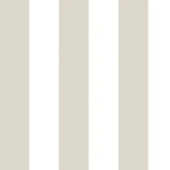 York CV4445 Cream Awning Stripe Wallpaper