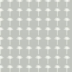 York CV4421 Gray Palm Bay Wallpaper