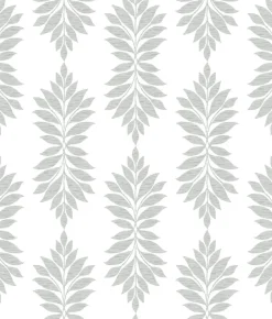York CV4428 Light Gray Broadsands Botanica Wallpaper