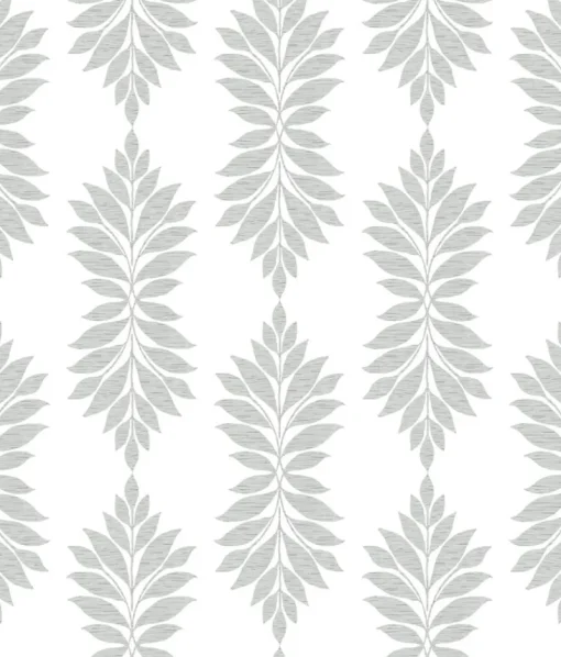 York CV4428 Light Gray Broadsands Botanica Wallpaper