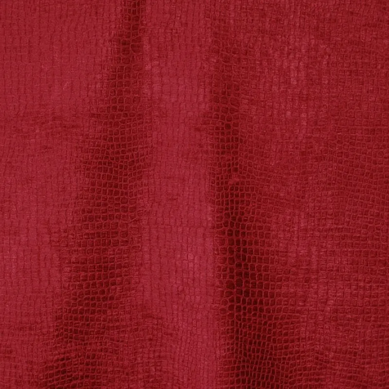 Stock/Regal Hook Merlot Caiman Animal Print Fabric