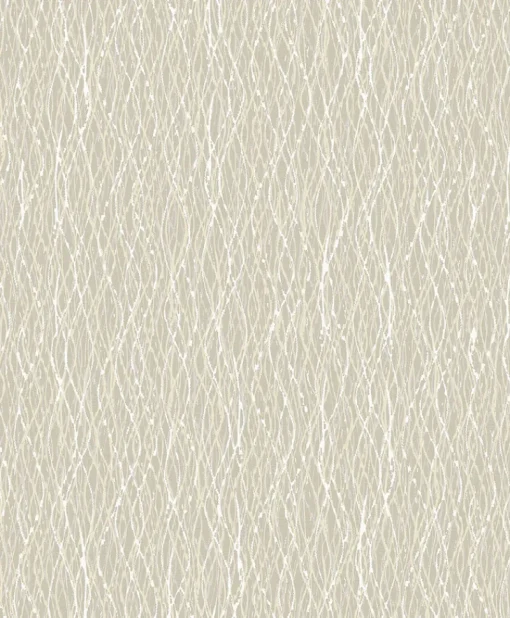 Brewster 2838-IH2224 Quinn Beige Twist Wallpaper