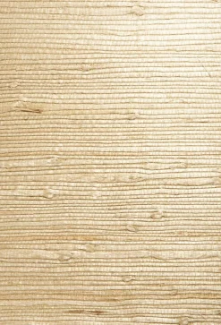 Brewster Martina Beige Grasscloth Wallpaper