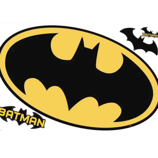 York/RoomMates Murals Batman Giant Logo w/ Dry Erase Mural