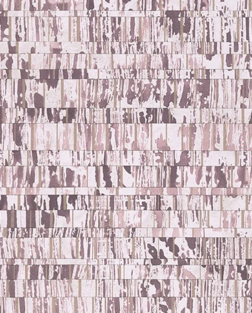 Brewster Resource Demi Magenta Abstract Wallpaper