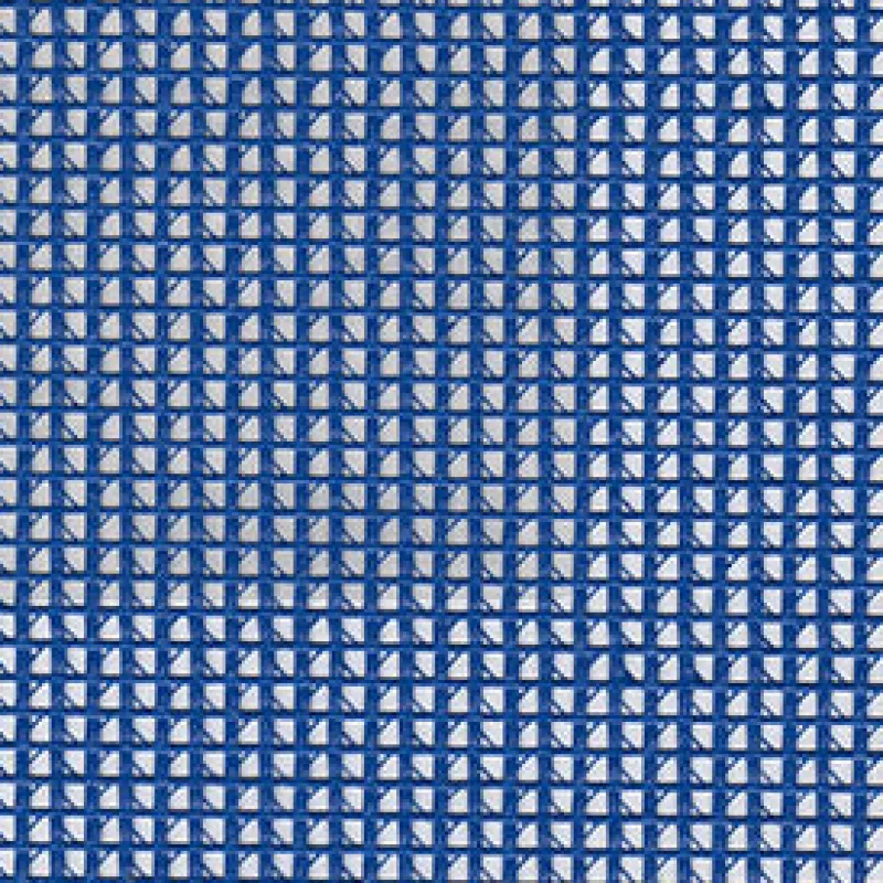 Vision Screening Heavy Mesh Blue Fabric